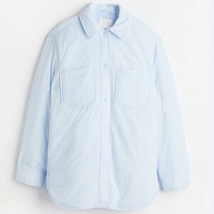 H&M - Powder Blue Light Puffer Jacket